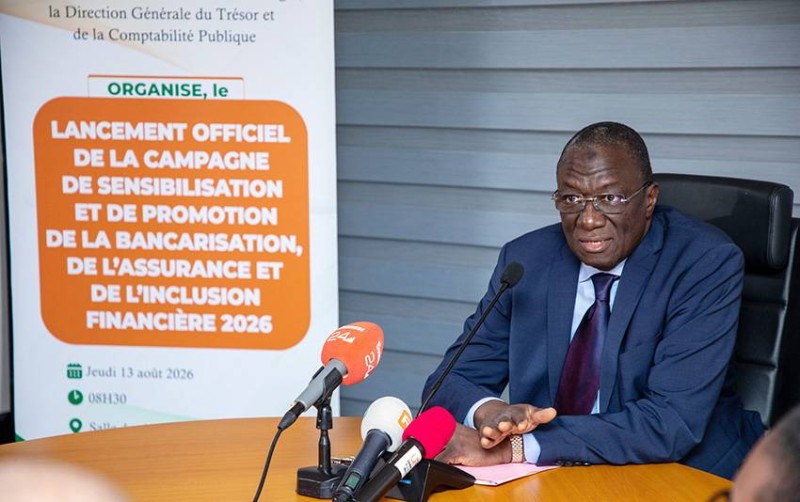 Inclusion financière: : Le Trésor Public lance une campagne de promotion de la bancarisation et de l’assurance
