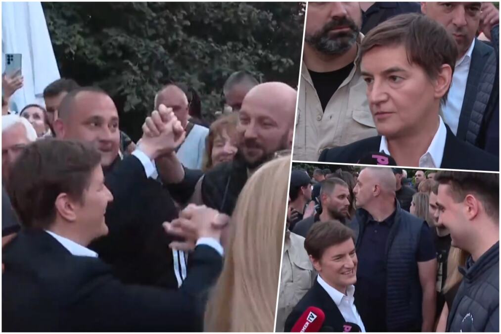 UŽIVO "OVO JE POBEDA NAD OBOJENOM REVOLUCIJOM!" Brnabić u Pionirskom parku: O izborima, blokaderskom skupu, podršci predsedniku Vučiću! (FOTO)