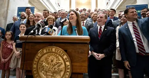 The Iowa story on vouchers sounds a lot like the Arkansas story