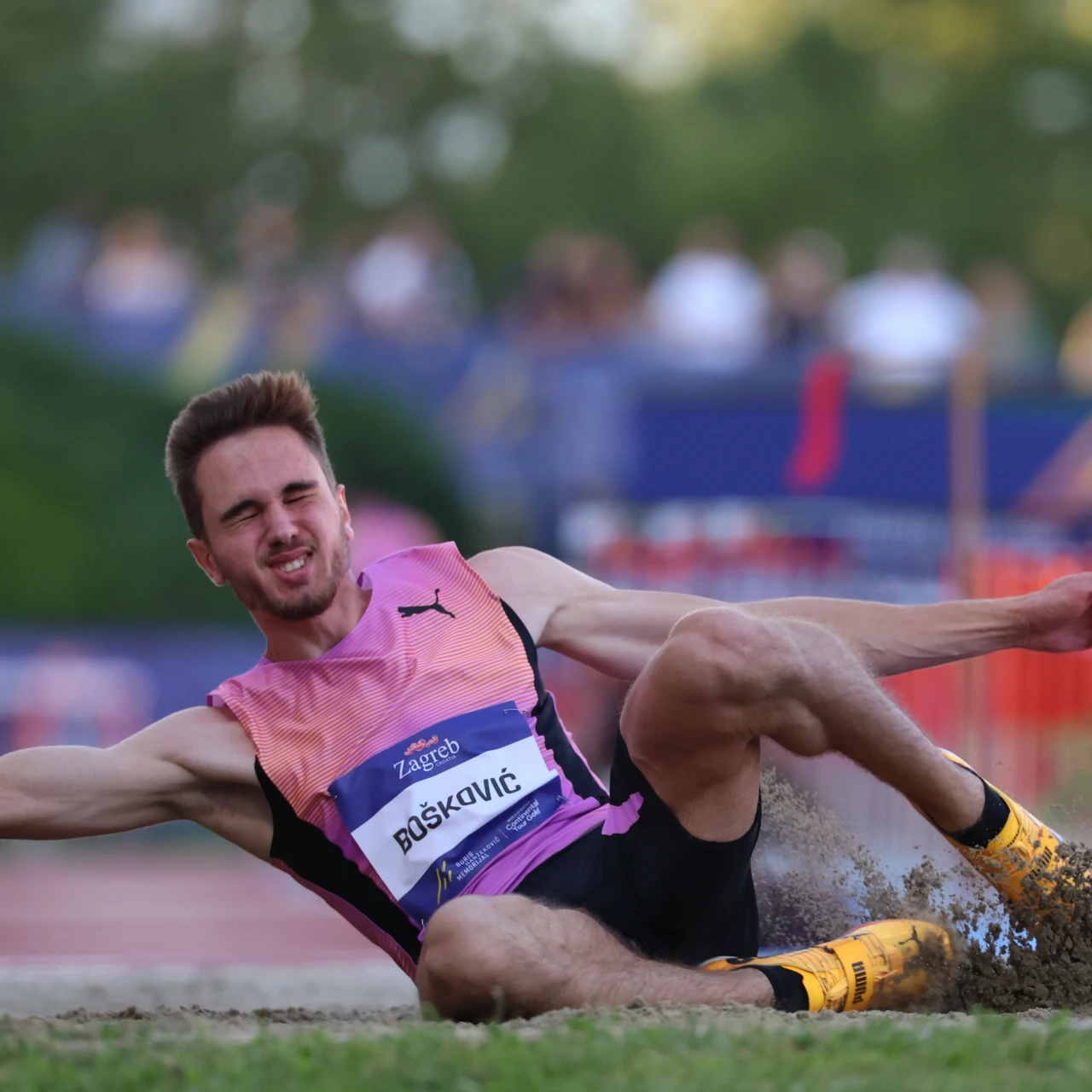Luka Bošković u finalu skoka udalj na EP u atletici u Birmingemu