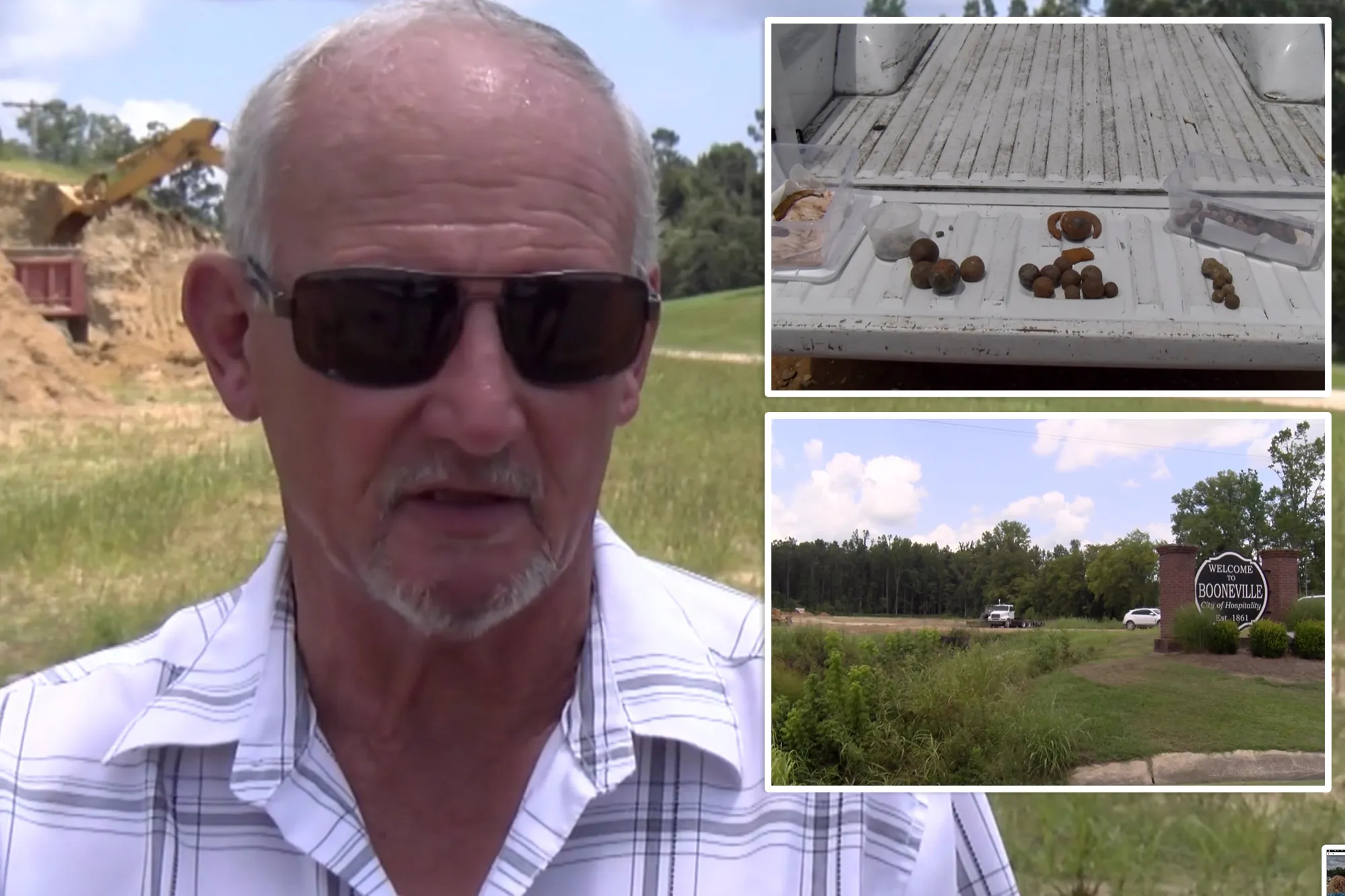 Property owner discovers more than 200 Civil War-era cannonballs on his land