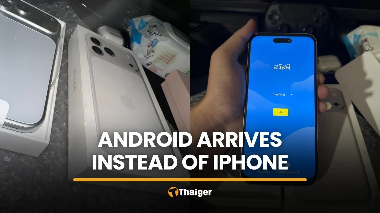 Shopper orders iPhone from online store, gets Android instead