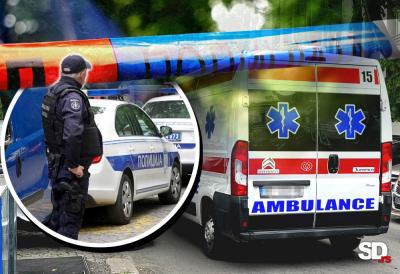 Teška saobraćajka kod Užica: Povređeni hitno prevezeni u bolnicu