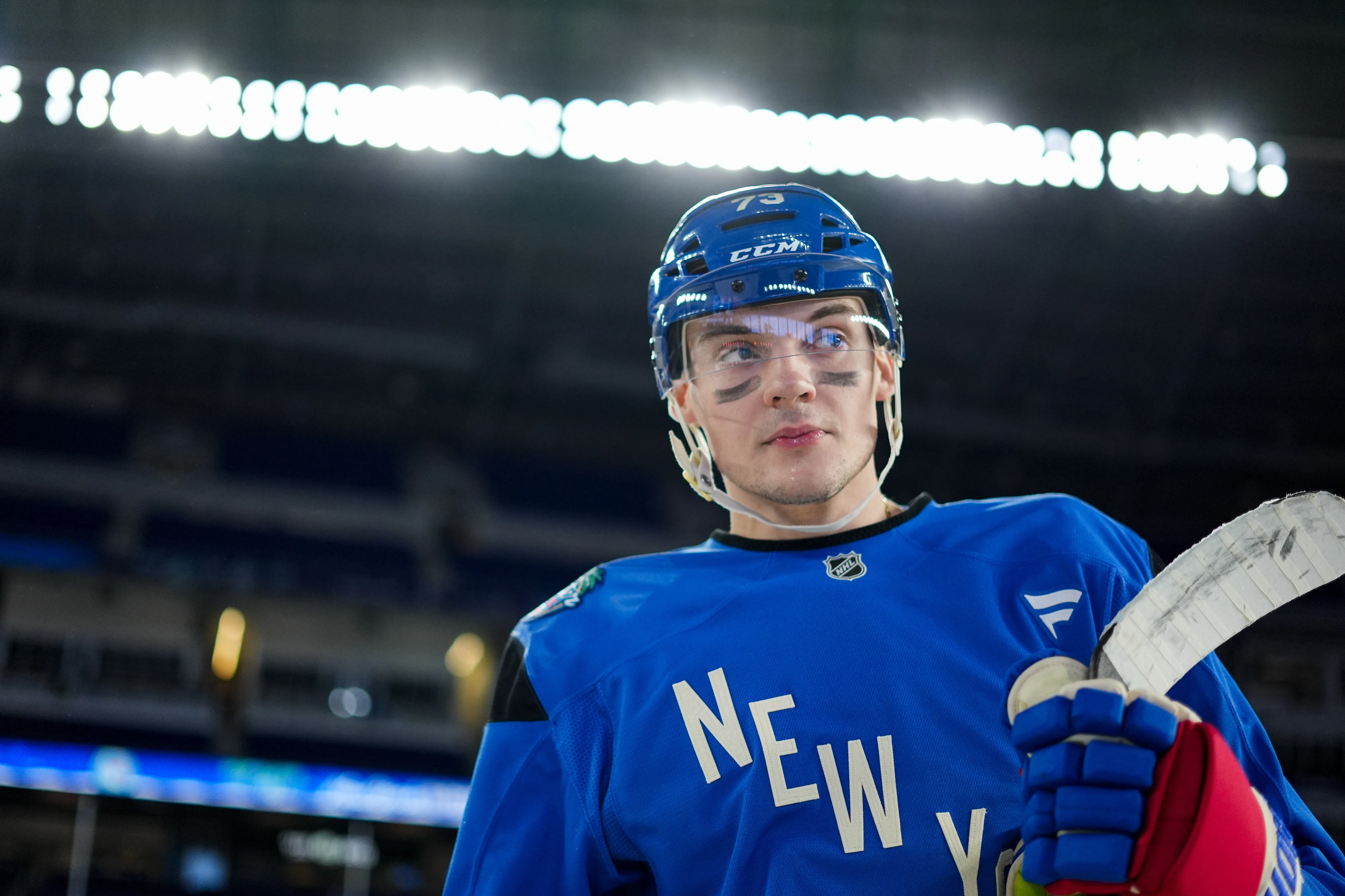 Matt Rempe has ‘a lot to prove’ in pivotal Rangers training camp