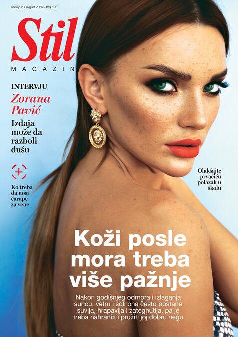 Novi broj magazina STIL izlazi u NEDELJU: Uzmite svoj primerak koji vas čeka u dnevnom listu Kurir