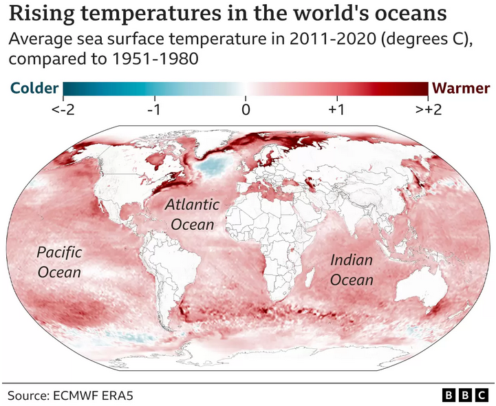 The next El Niño, now forming in the Pacific Ocean, and could lock the earth into a hotter climate