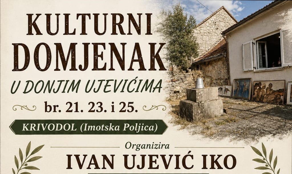 Donji Ujevići otvaraju vrata prošlosti: Pogledajte što vas očekuje na Kulturnom domjenku