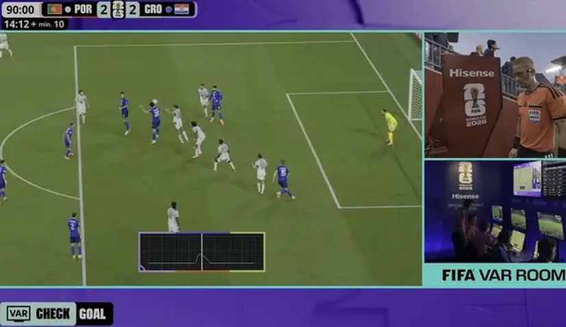 FIFA explains why Croatia’s late equaliser against Portugal was disallowed