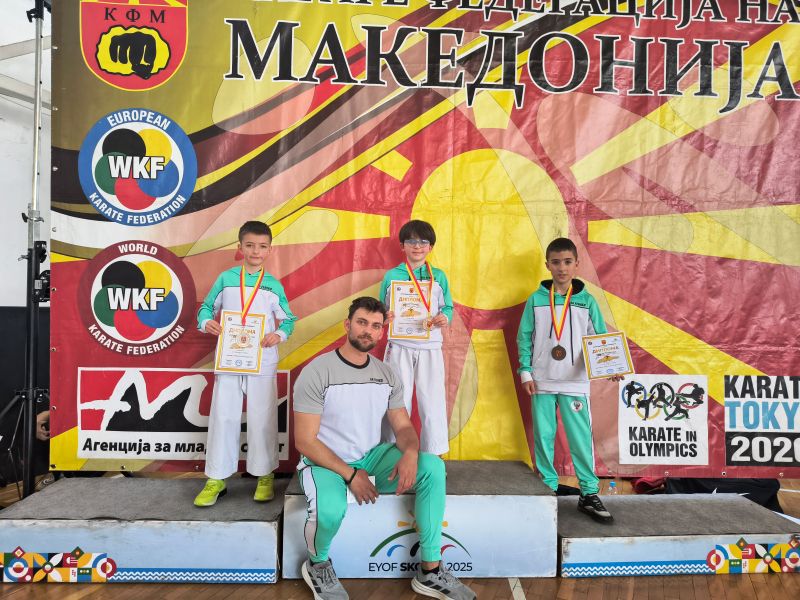 Prilepčani DRŽAVNI ŠAMPIONI – Celiot piedestal vo boite na “Feniks”