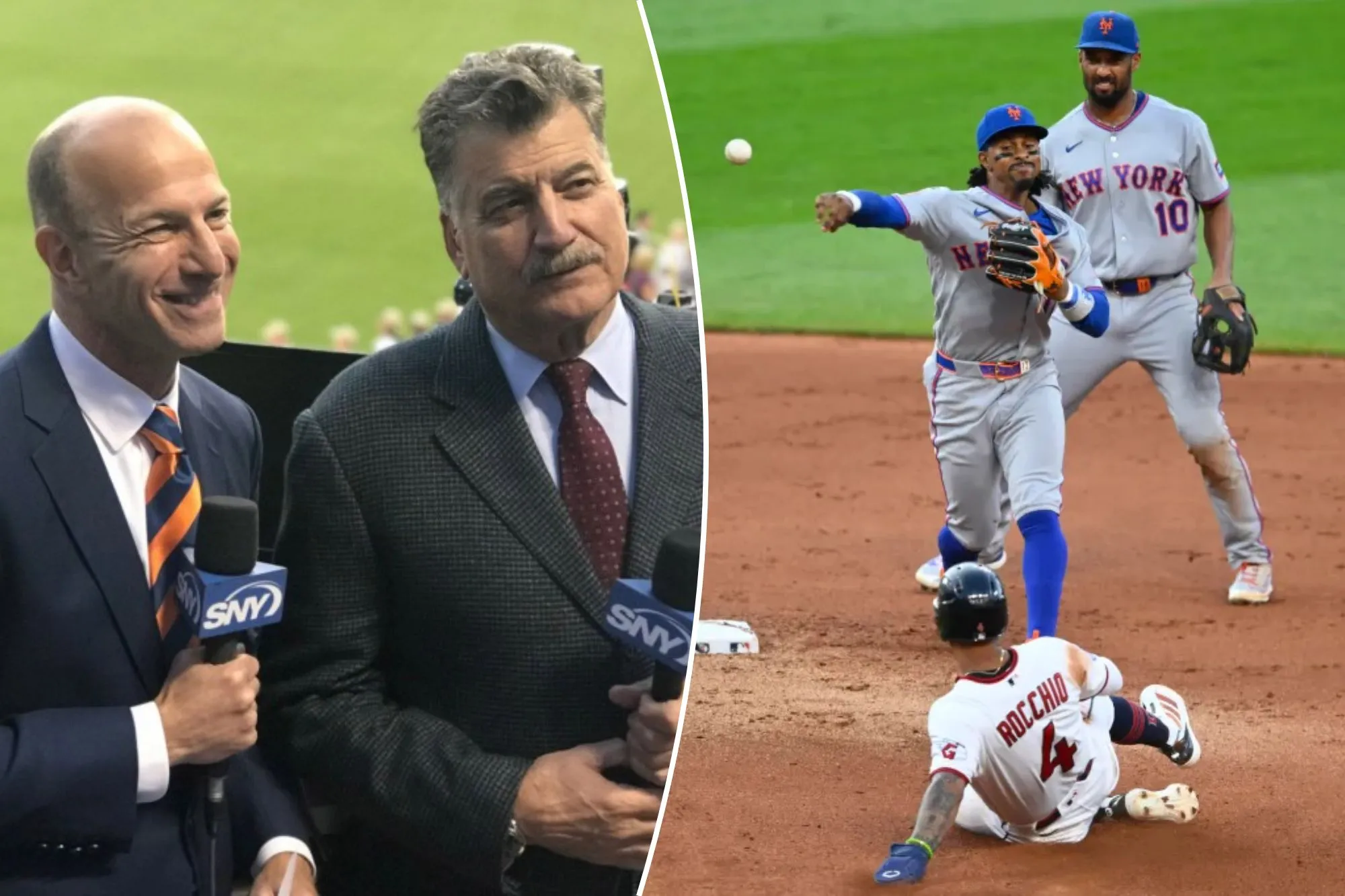Gary Cohen and Keith Hernandez saved from ‘awkward conversation’ by Mets double play