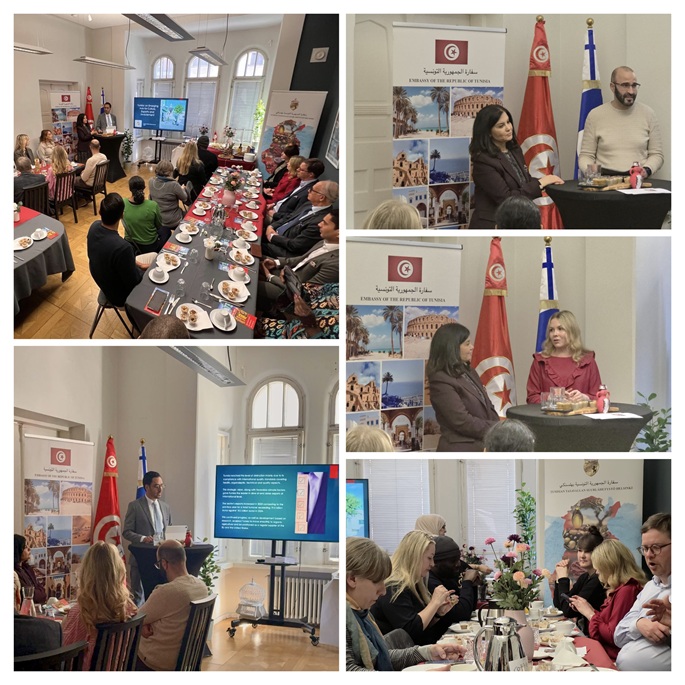 Tunisian embassy in Helsinki highlights democratic reform, tourism of the country