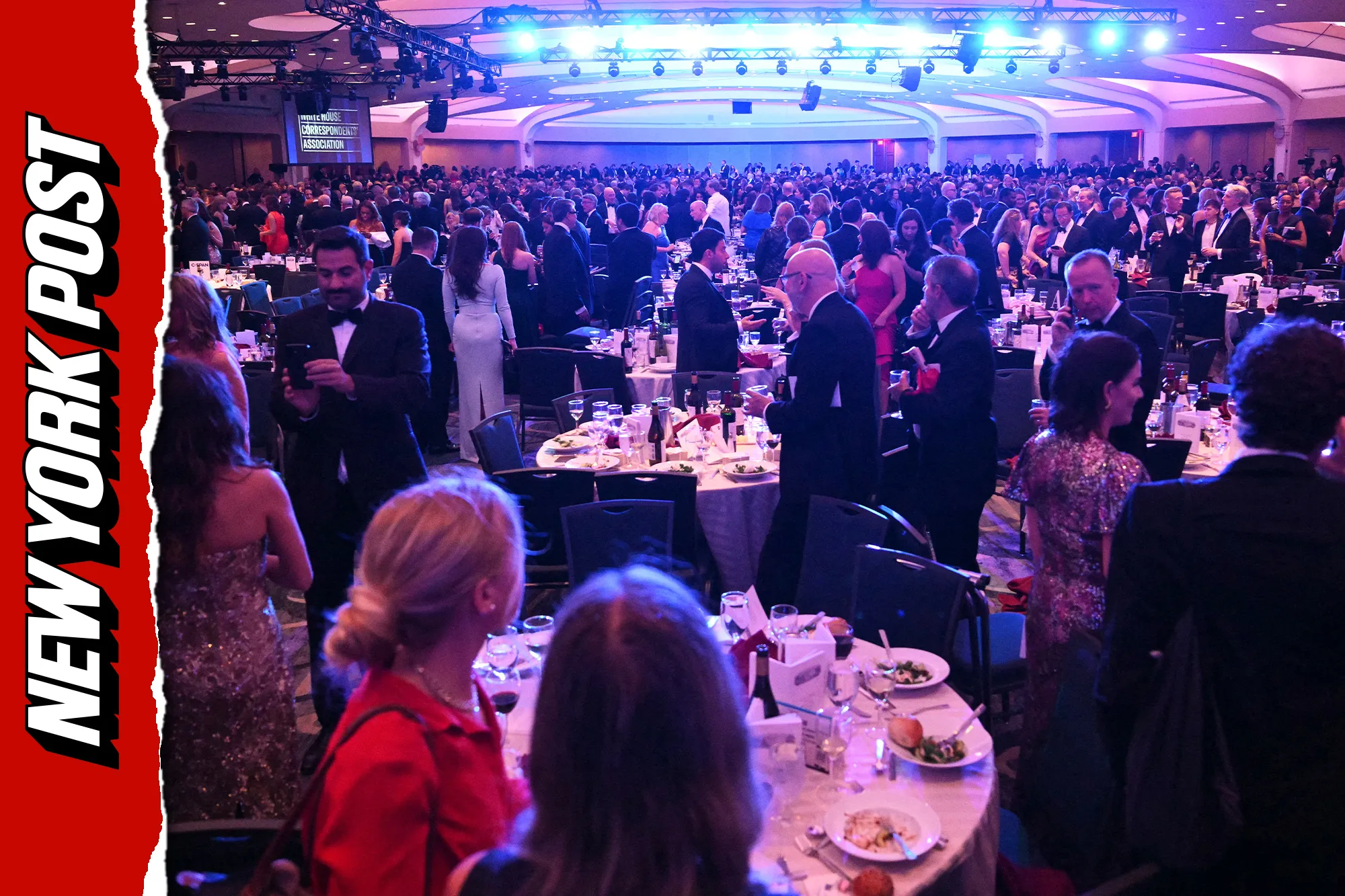 Chaos after shots ring out at White House Correspondents’ Dinner