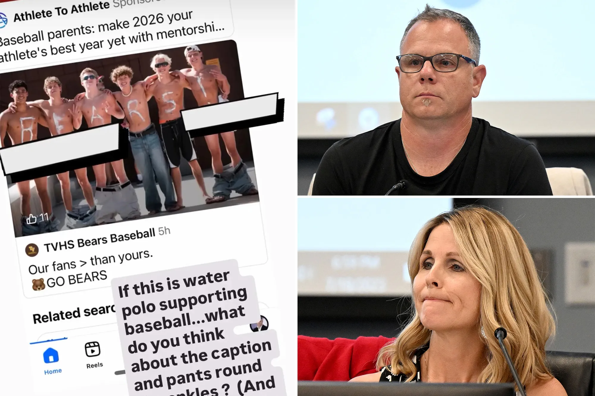 California mom calls for school trustees to resign after ‘OnlyFans’ crack about teen boys in swim briefs