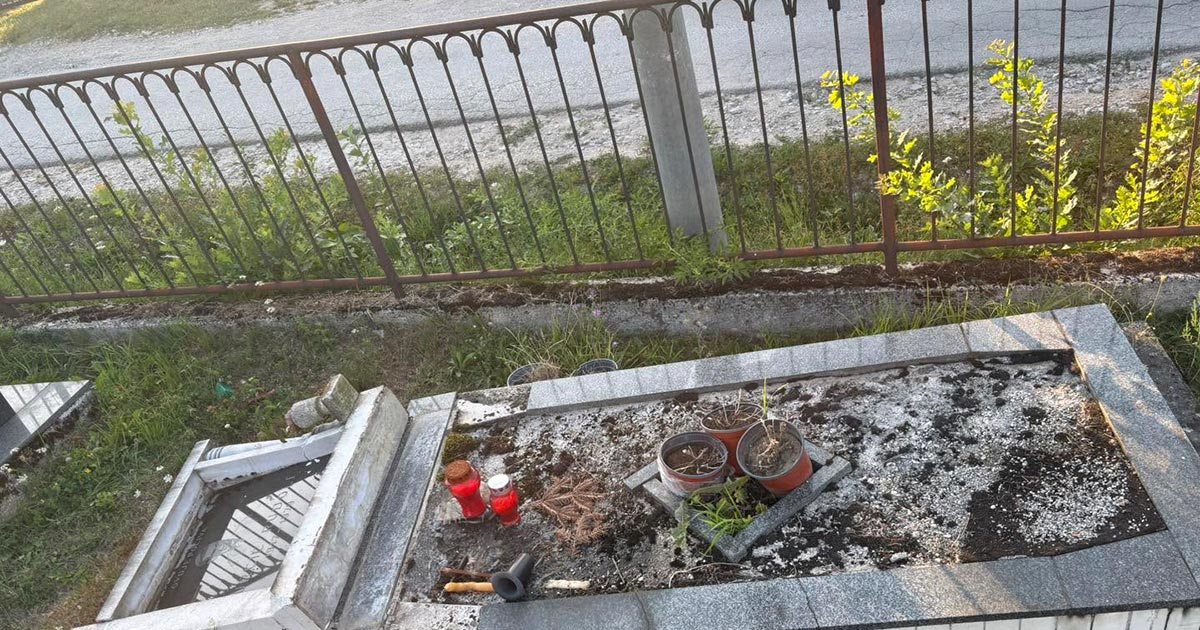 Uhapšen Travničanin zbog rušenja nadgrobnih ploča