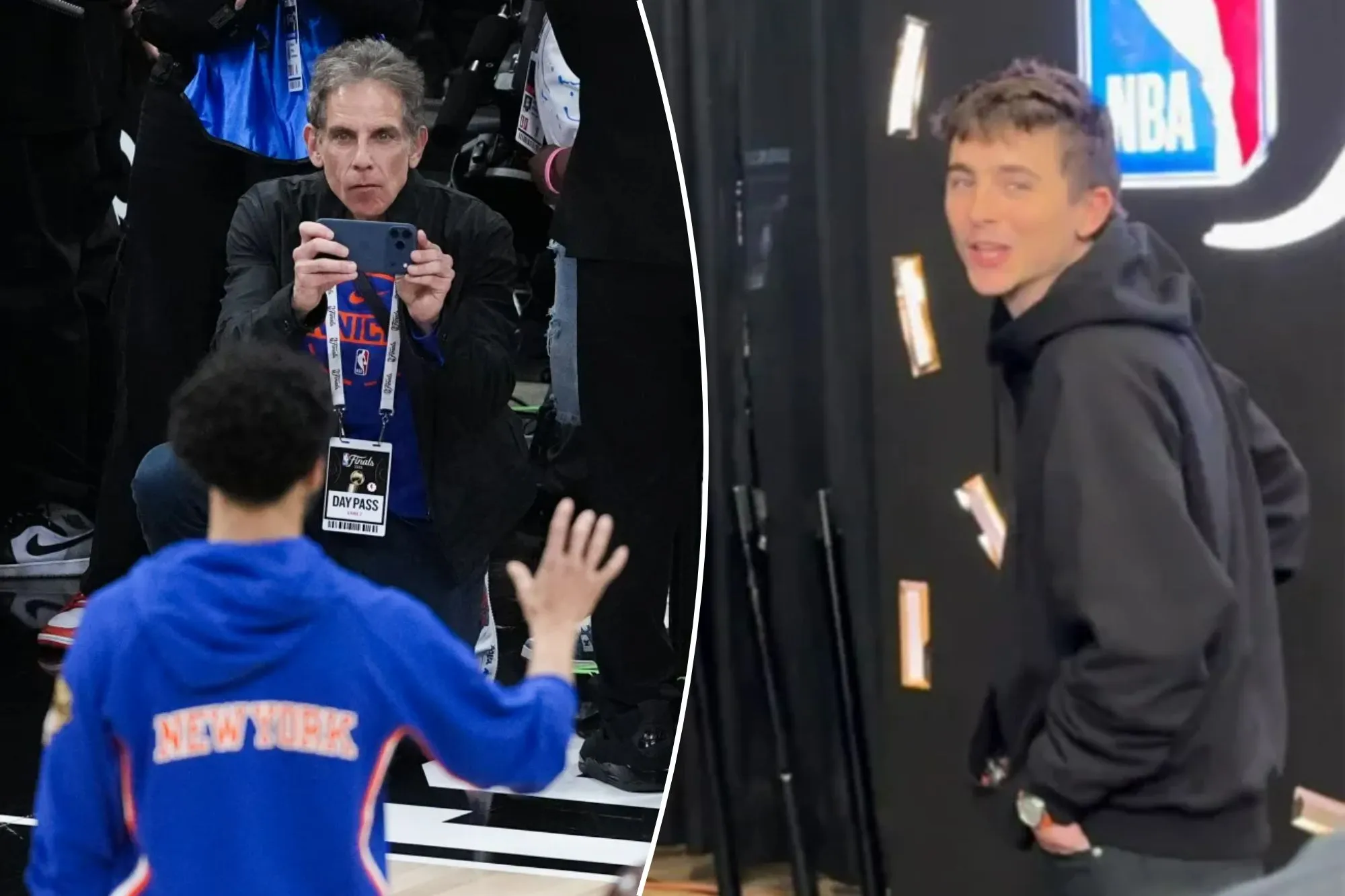 Timothee Chalamet, Knicks’ celebrity fans back for Game 2 of NBA Finals