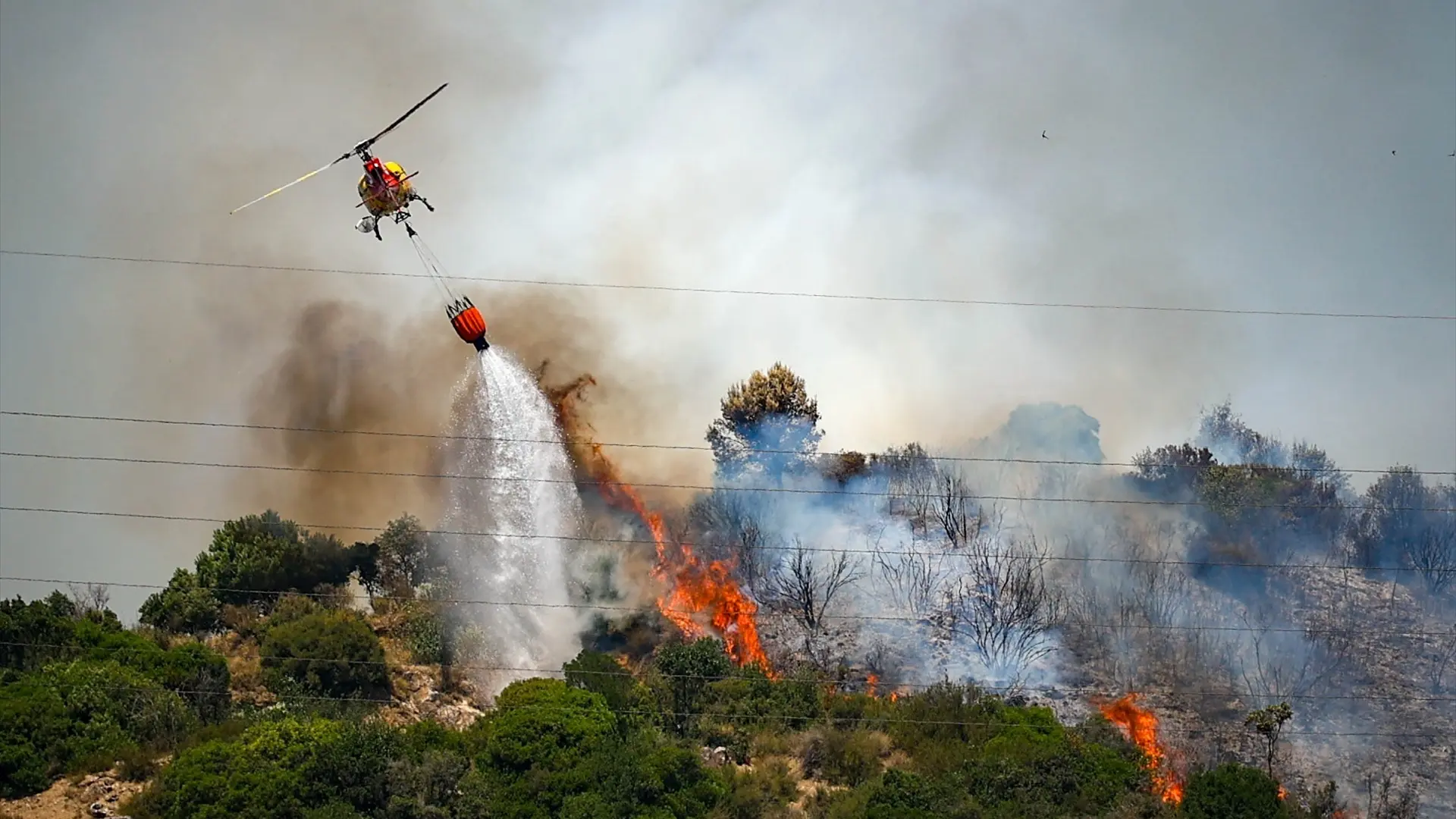  Los Bombers prevén que el riesgo de incendio en Cataluña se prolongue tres semanas por las condiciones meteorológicas 