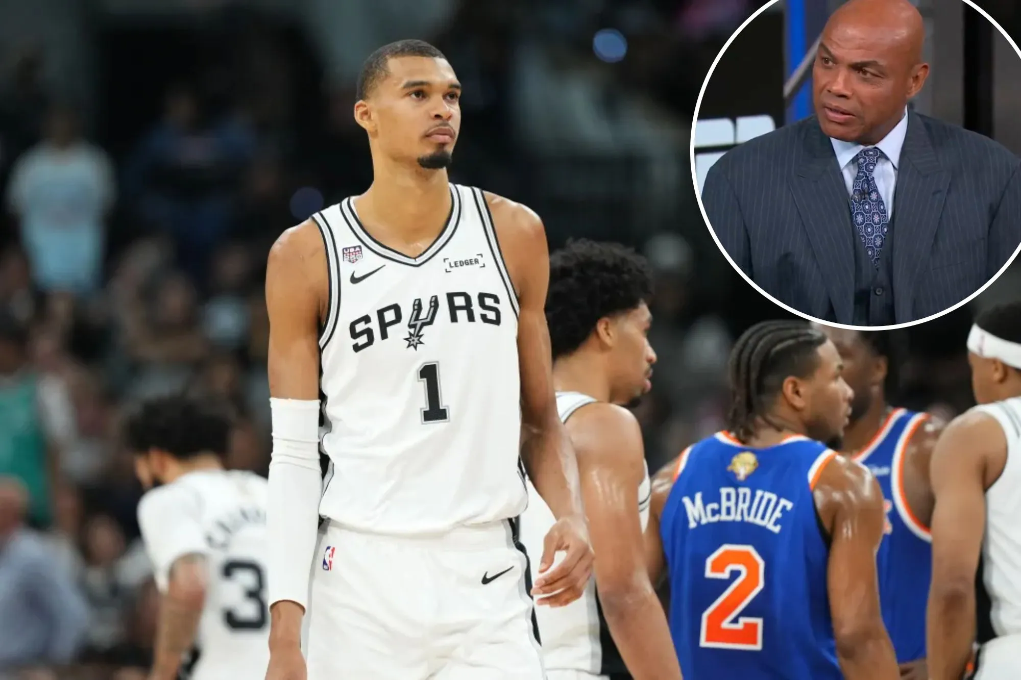 Charles Barkley eviscerates Wemby after Karl-Anthony Towns dominates him: ‘In shock’