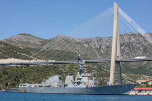 Američki ratni brod stigao u Dubrovnik