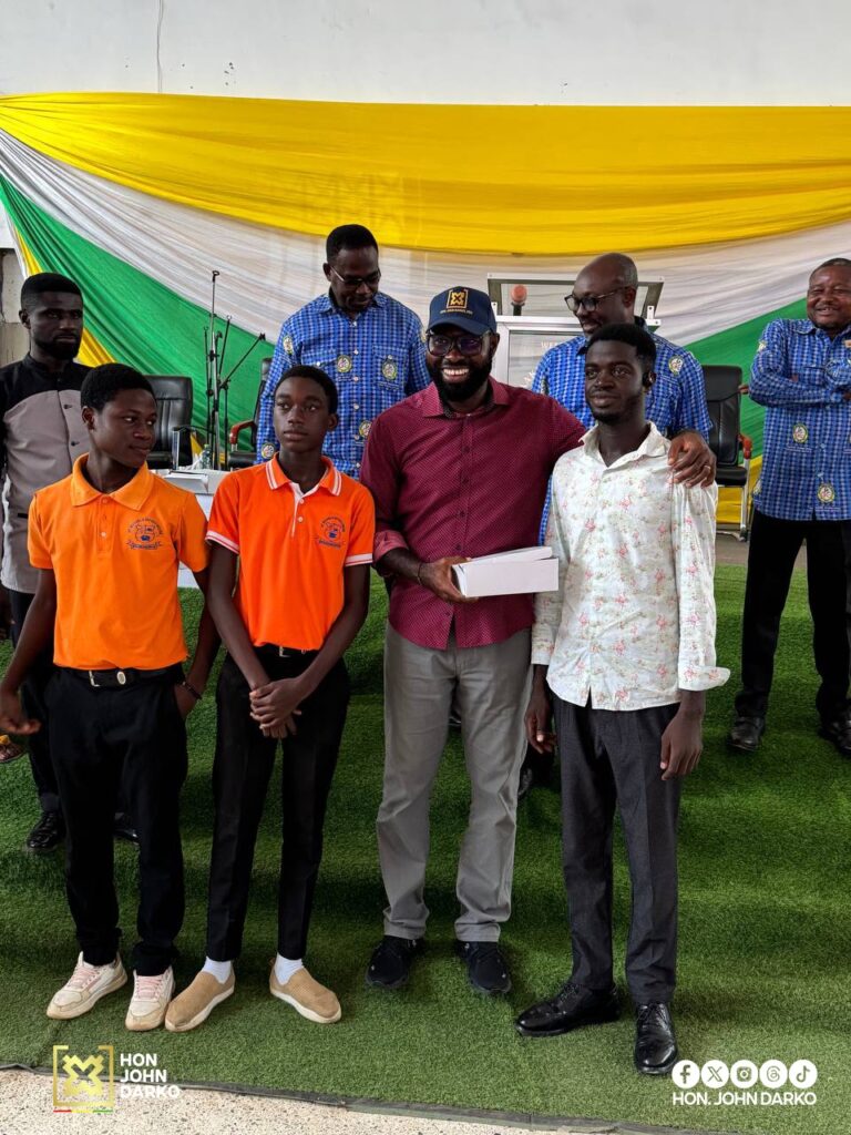 Education remains my priority – John Darko supports 3,255 BECE candidates in Suame