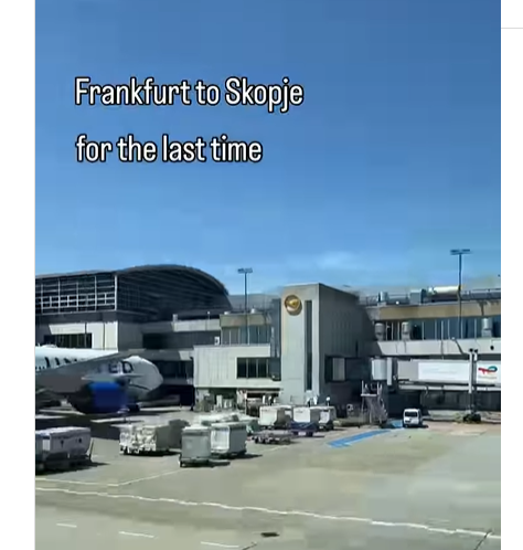 (VIDEO) Eve kako izgleda letot od Frankfurt do Skopje