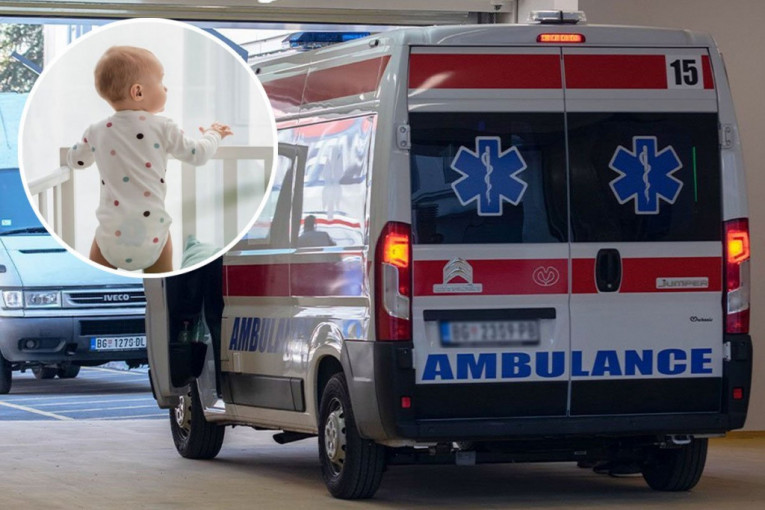 BEBA UDARILA GLAVOM O BETON! Užas u Beogradu, lekari se bore za život deteta!