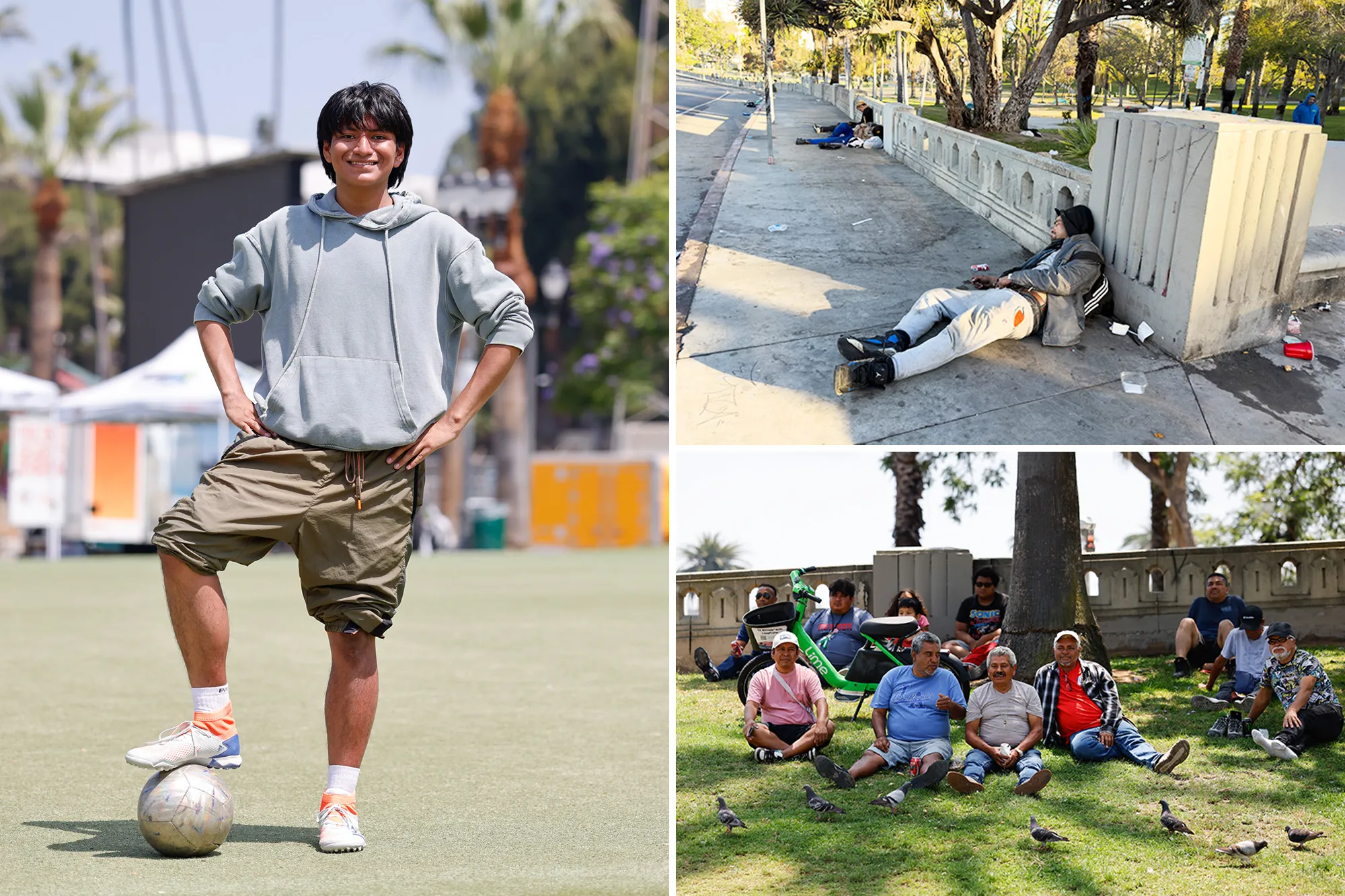 MacArthur Park’s World Cup makeover replaces drug users with soccer fans