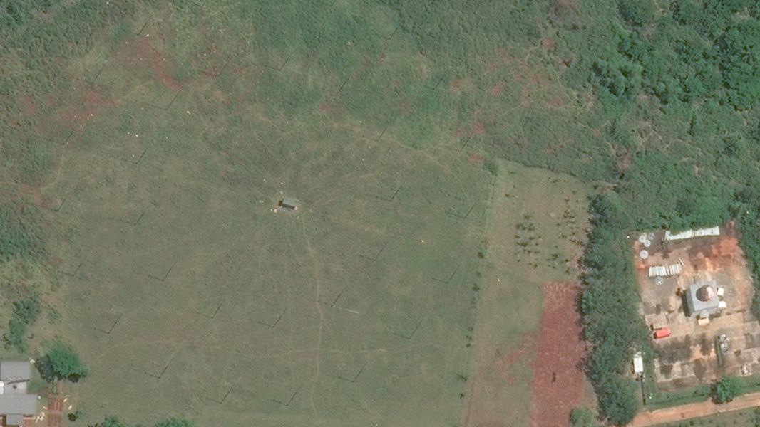 La instalación, compuesta por 32 antenas, sería la más importante y probablemente la de mayor capacidad de su tipo observada hasta ahora en Cuba.