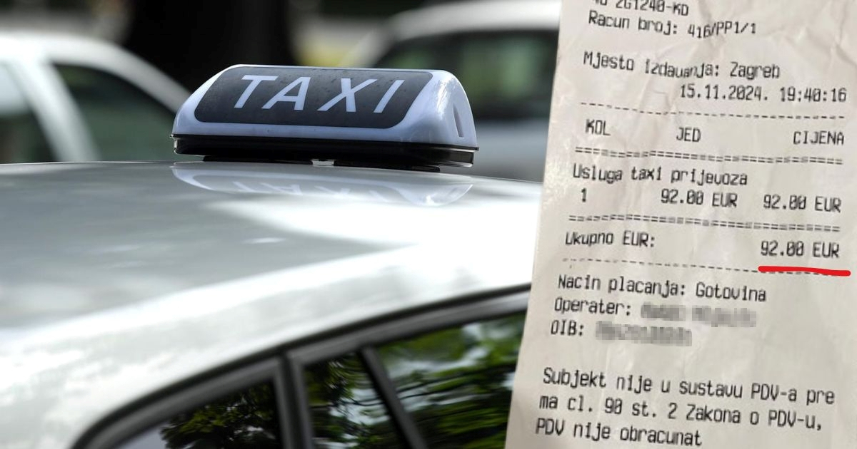 Uvode se velike promjene za taksi: Novi način određivanja cijena, posebne tablice...