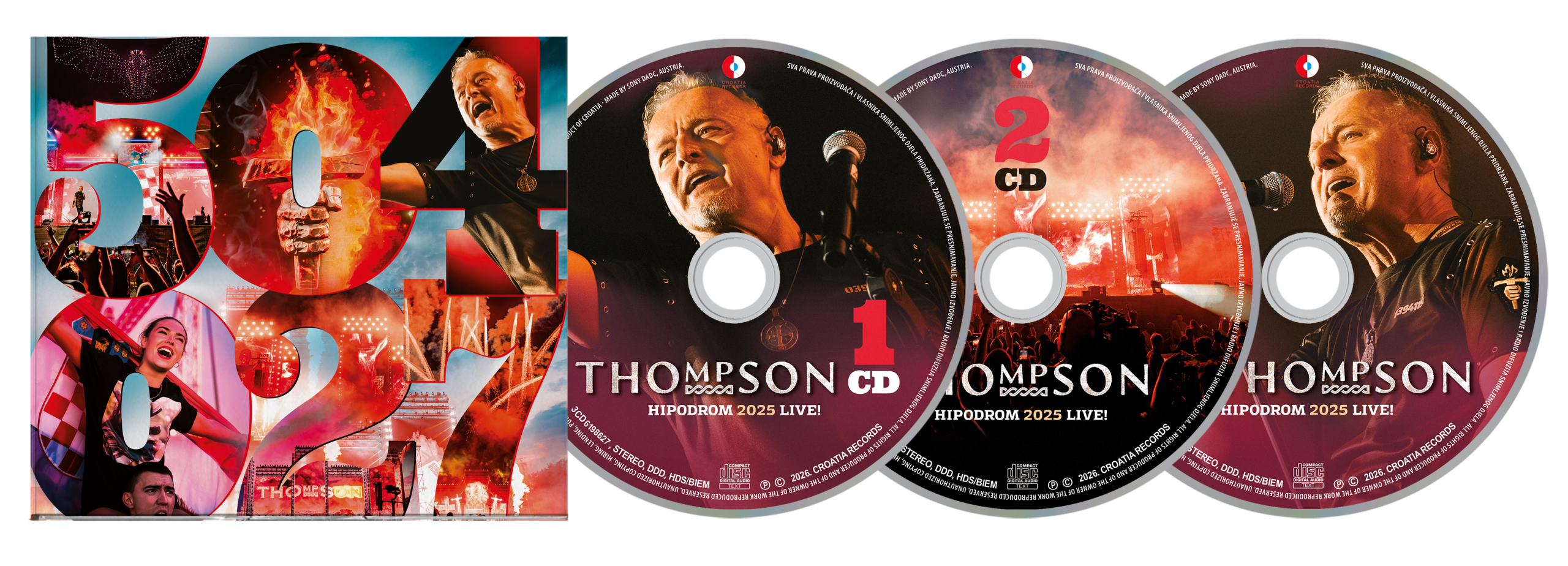 504.027 (Hipodrom, live) – u prodaji live album Marka Perkovića Thompsona s najposjećenijeg koncerta u povijesti Hrvatske