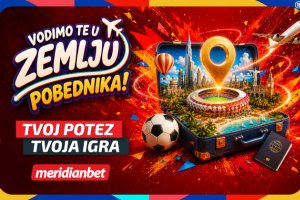FUDBALSKA PLANETA NA NOGAMA! Meridian te vodi u zemlju novog SVETSKOG ŠAMPIONA i deli 500.000 RSD bonusa SVAKOG DANA!