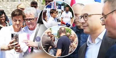 Srbija pobeđuje! Brnabić u Zemunu, Vučević poslao moćnu poruku iz Bele Palanke: Narod sve vidi (FOTO/VIDEO)