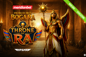 Stiga je nova igra - Throne of Ra! Meridianbet ti otvara vrata drevnog Egipta!