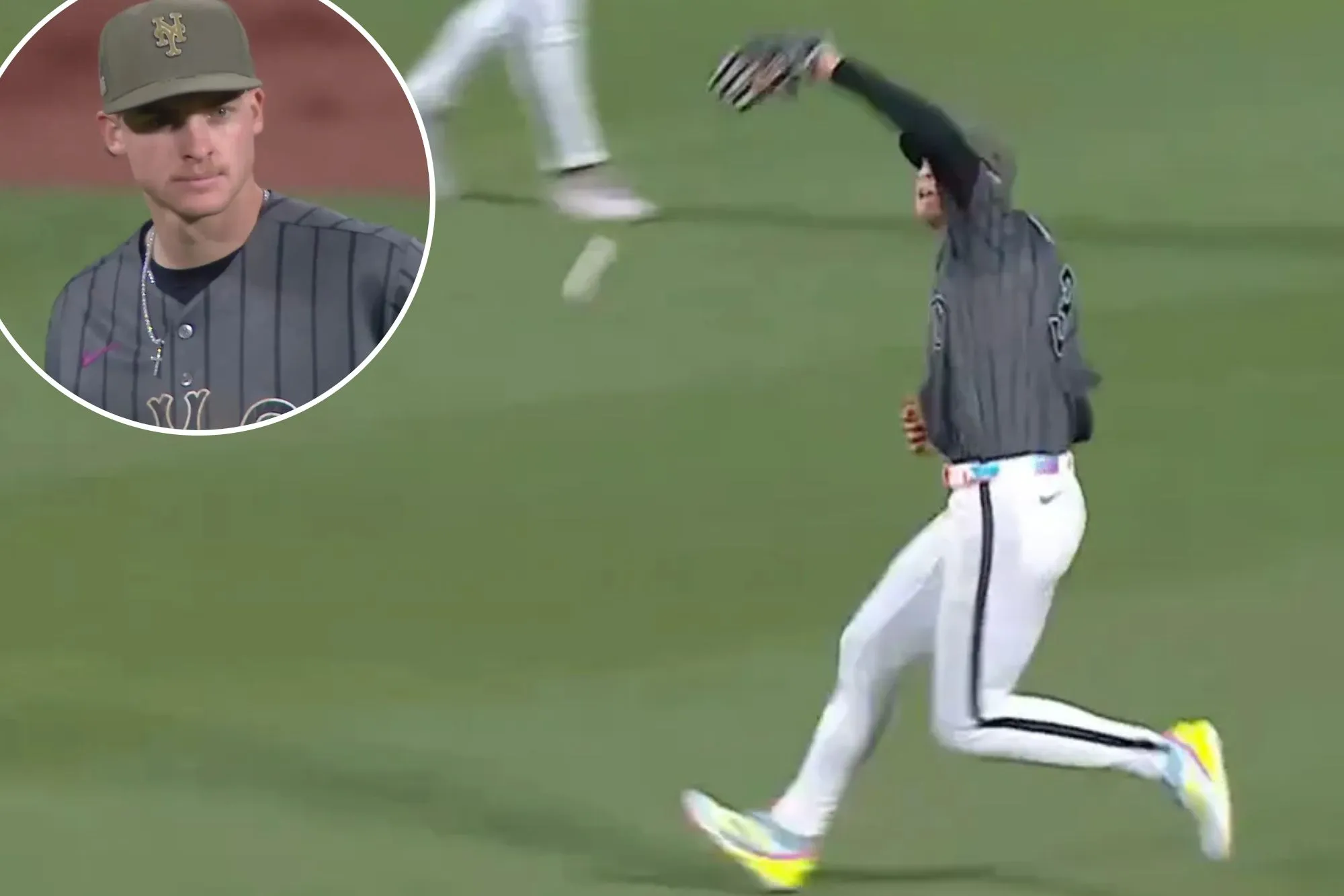 Carson Benge channels Luis Castillo with brutal Subway Series drop before Luke Weaver bails out Mets