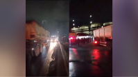 PM analisa câmeras de policiais em confronto com caminhoneiros em greve