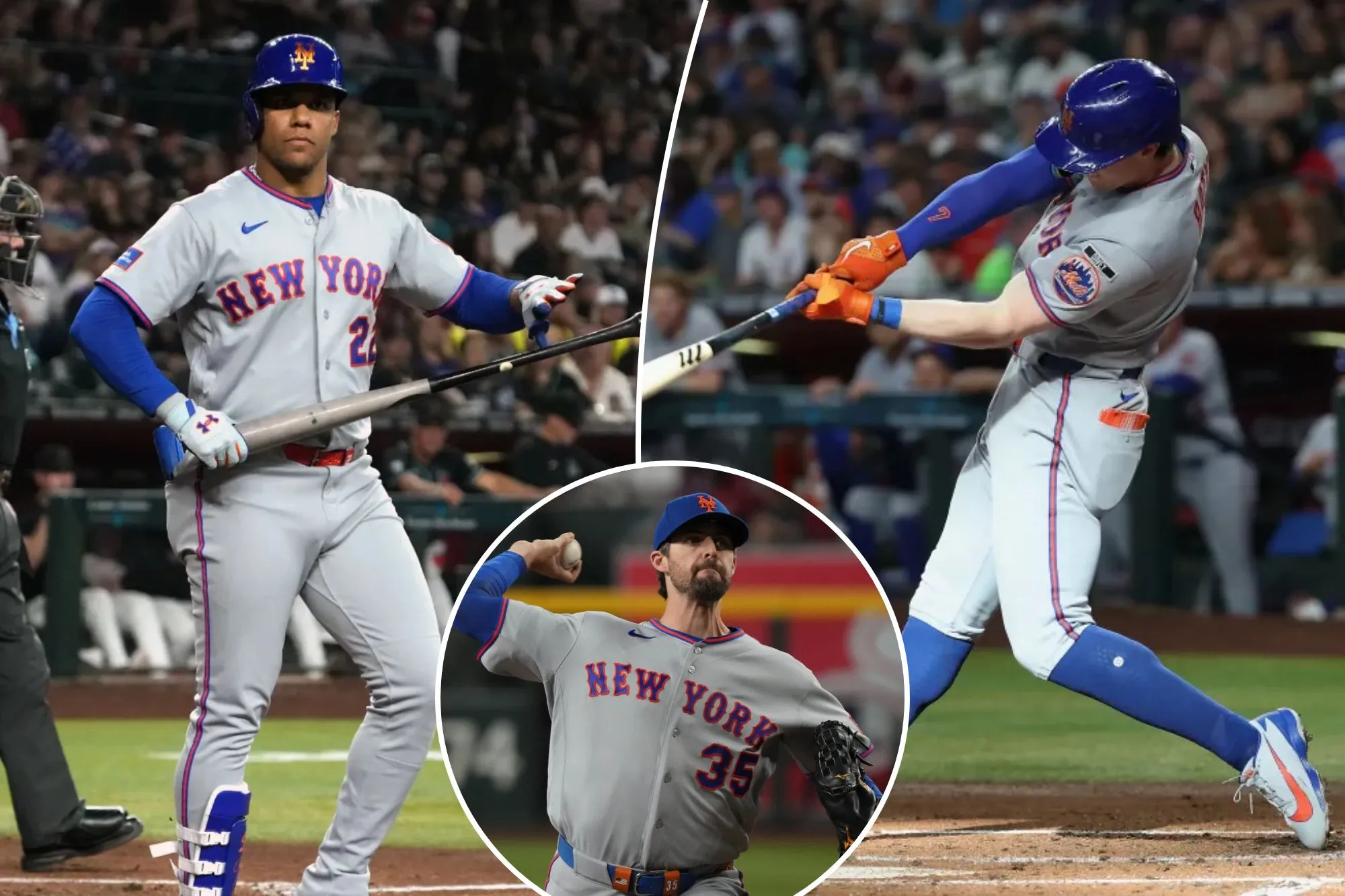 Mets’ offense goes quiet in loss to Diamondbacks in lost chance to  build on winning ways