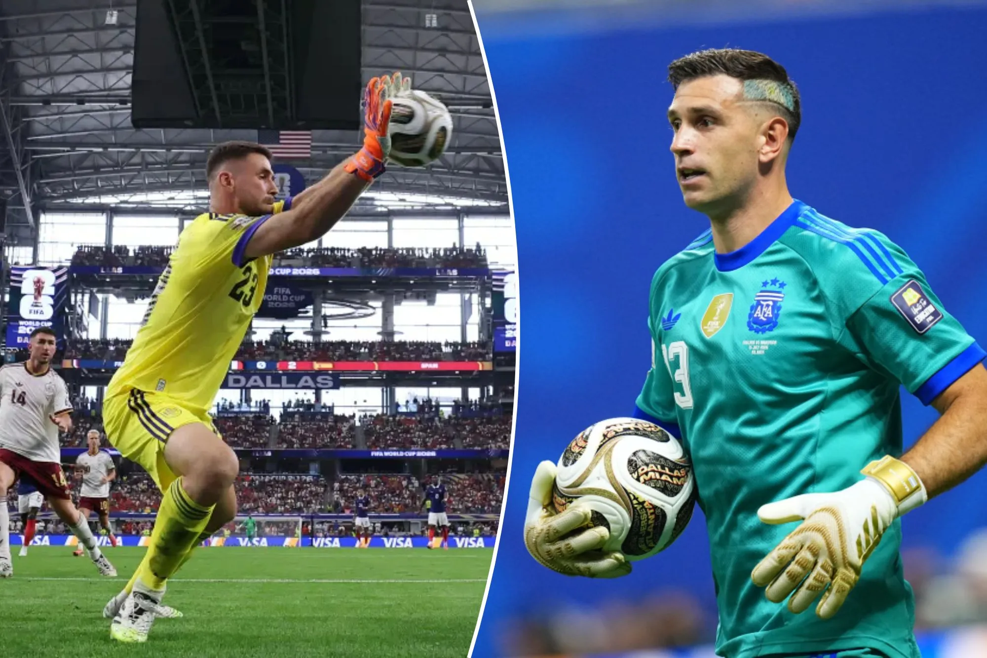 Argentina’s Emi Martinez, Spain’s Unai Simon bring different goalkeeping styles to World Cup final