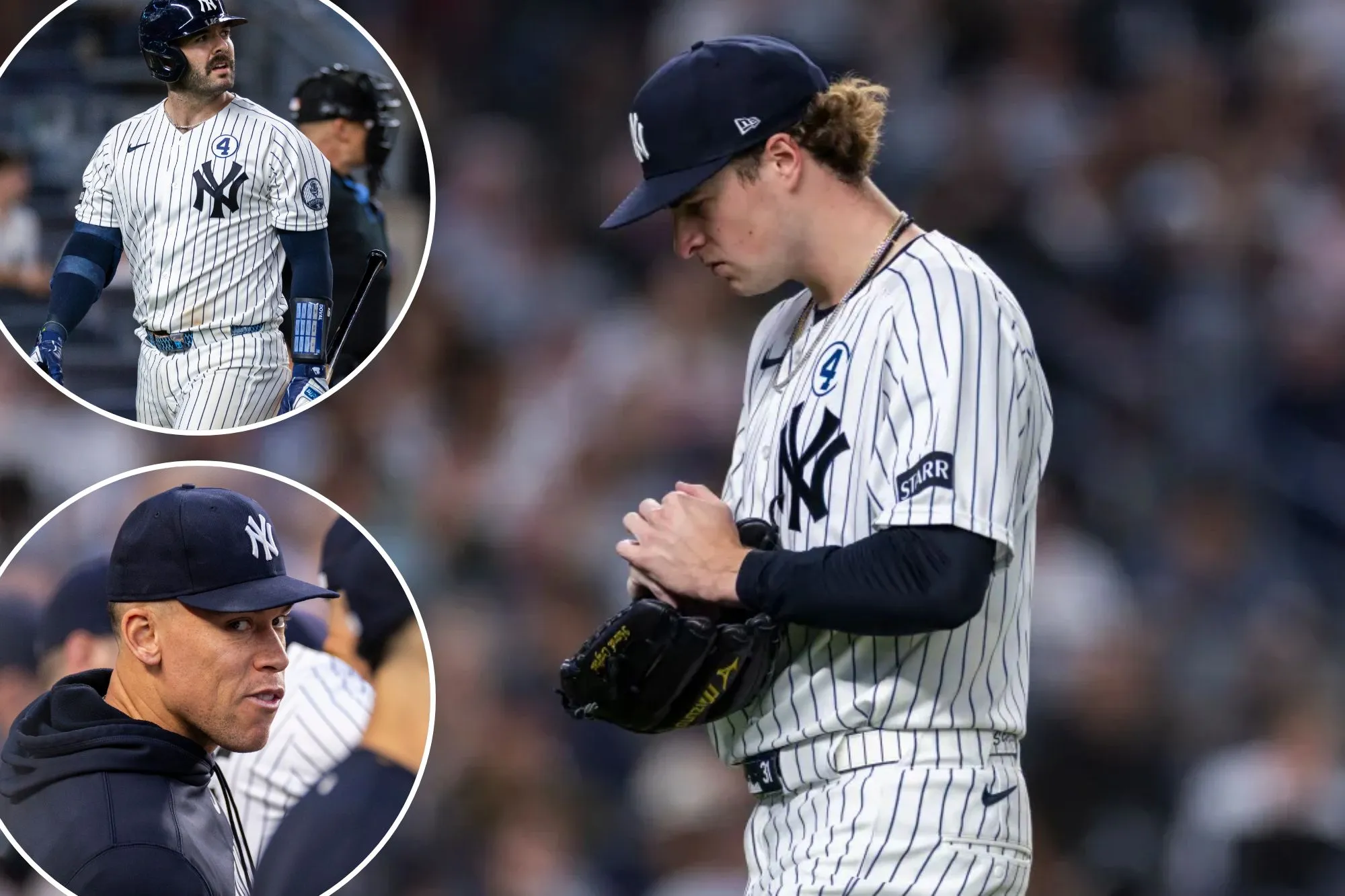 Cam Schlittler turns in rare dud as Aaron Judge-less Yankees battered by Guardians