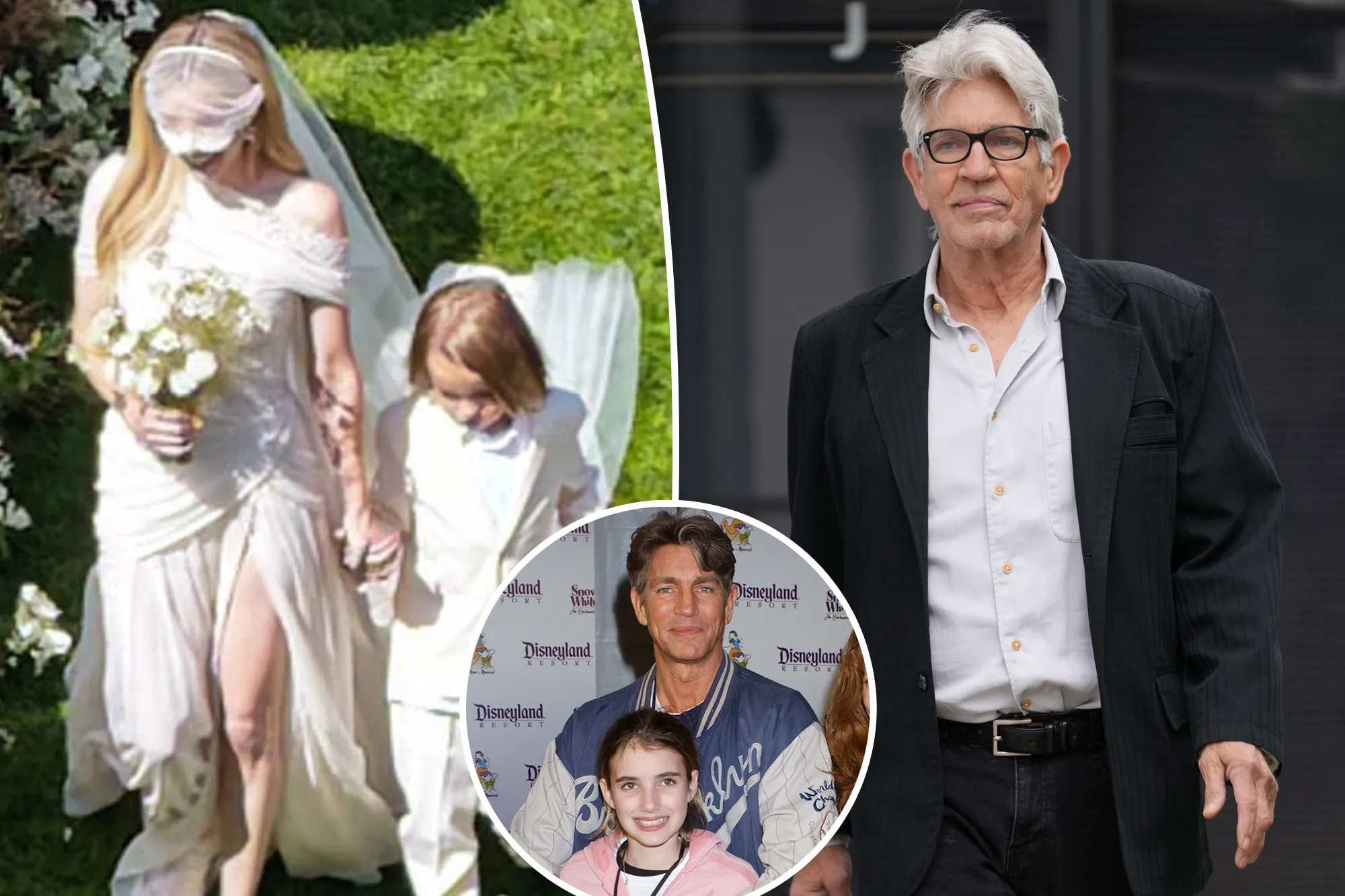 Emma Roberts’ son, 5, walked her down the aisle after dad Eric missed her wedding