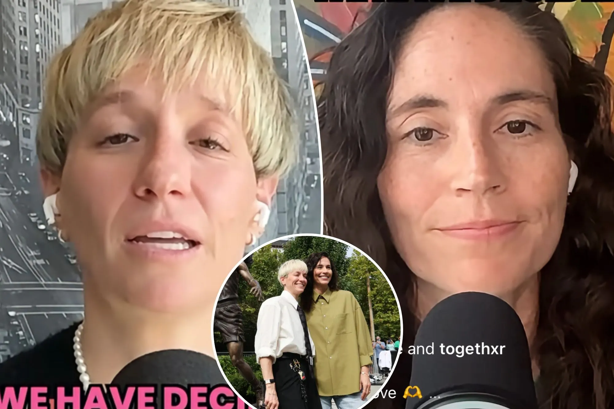 Sue Bird, Megan Rapinoe get candid about breakup and their next steps in media
