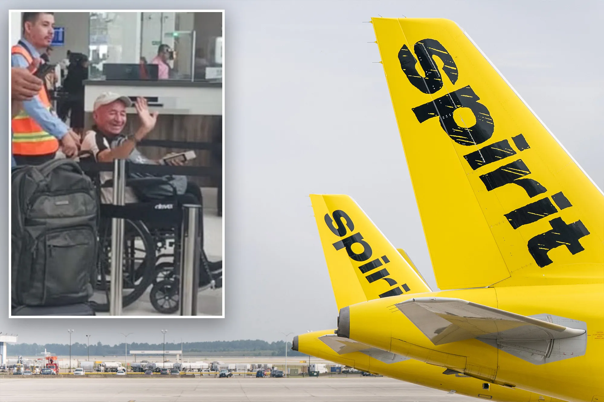 Spirit Airlines accused of failing to assist elderly dementia patient who wandered out of airport, was killed by car: lawsuit