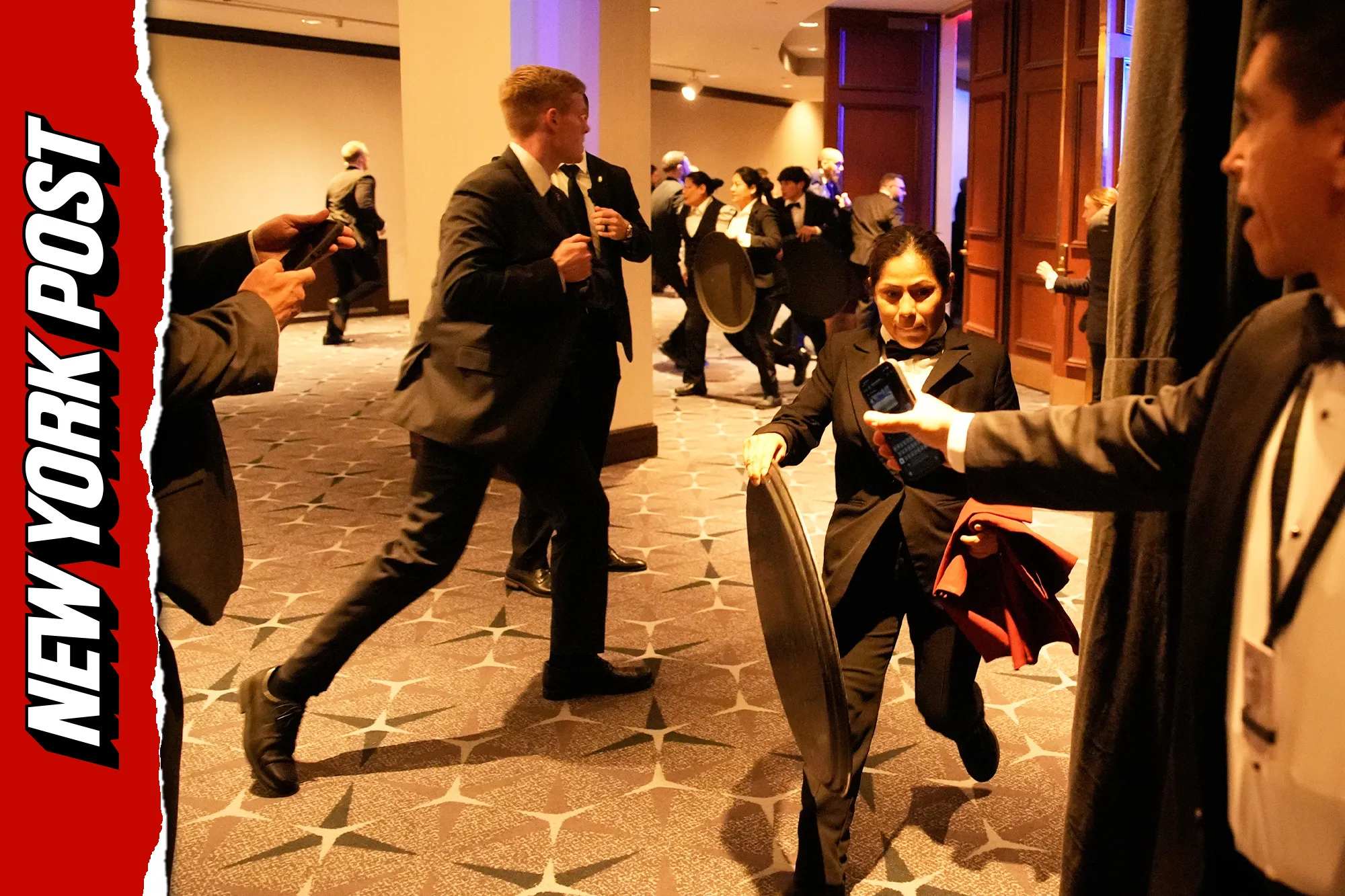 Dramatic Moment Shooter Rushes Lobby of White House Correspondents’ Dinner: CCTV