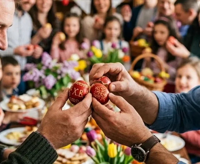 Srećan Uskrs, Hristos vaskrse!