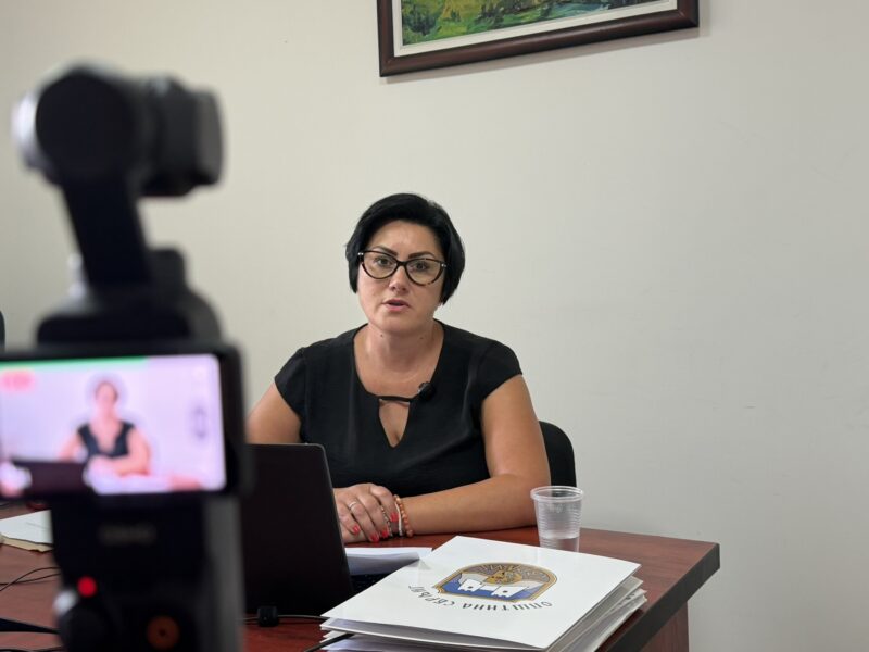 Konferencija za medije: Predsednica SO Svrljig Milena Stanković