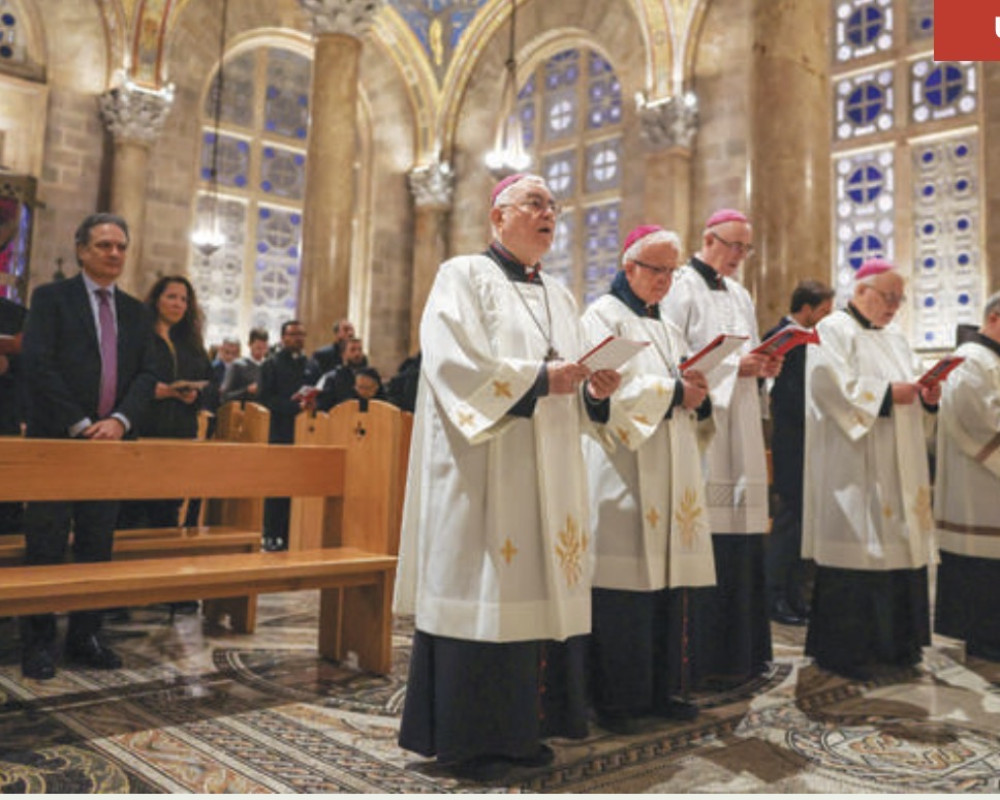 Catholic leaders denounce Israeli action at Jerusalem church
