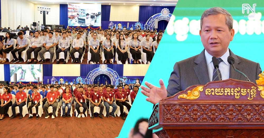 PM: Cambodia Trains 700,000 under TVET Initiative, Moving toward 1.5M Target