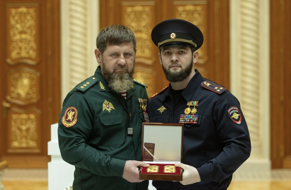  Kadyrov’s nephew by marriage awarded rank of police major general 
