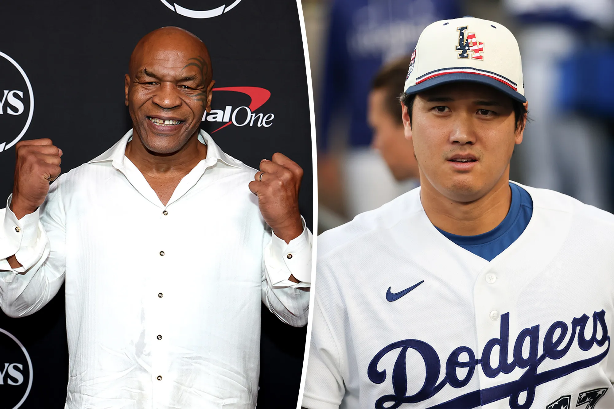 Mike Tyson makes bizarre Shohei Ohtani remark at ESPYs