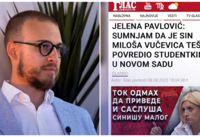 (ВИДЕО) МИХАИЛО ВУЧЕВИЋ ОТВОРЕНО О ЛАЖНИМ ОПТУЖБАМА БЛОКАДЕРА И ДЕХУМАНИЗАЦИЈИ: 2.000 твитова дневно било је уперено против мене, а онда су дошли на наш породични стан!