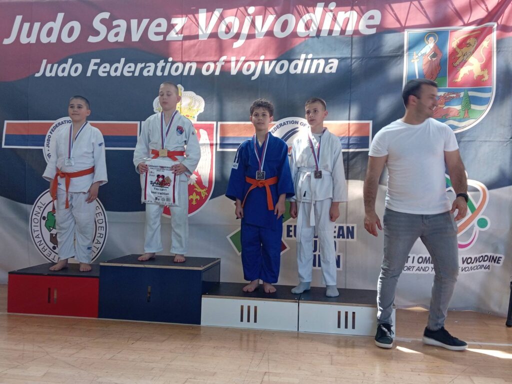 Džudo klub Mladost: Šest medalja za mlade takmičare na Prvenstvu Vojvodine