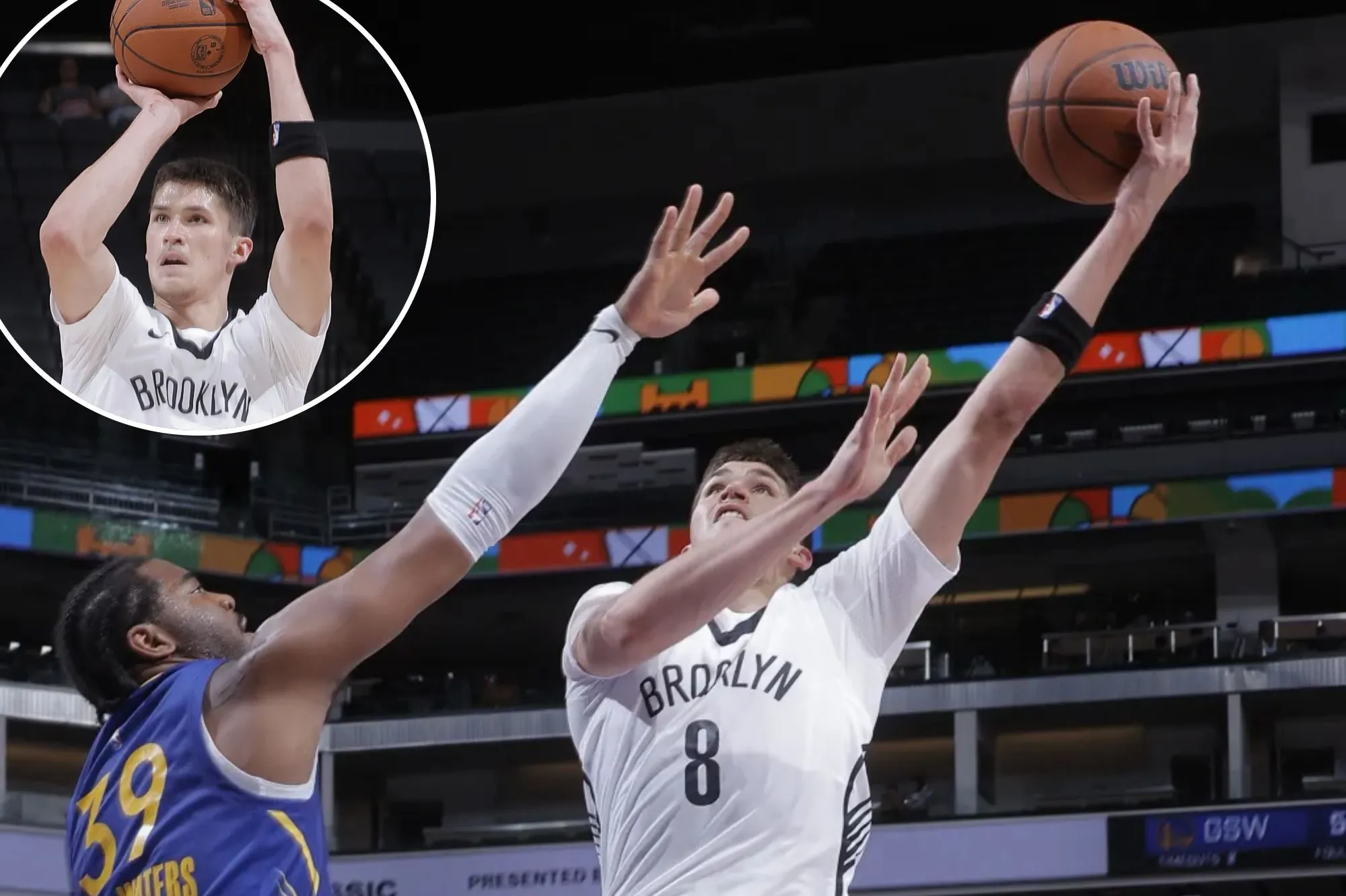 Egor Demin doing what he can to shore up his key Nets weakness — and it’s already showing